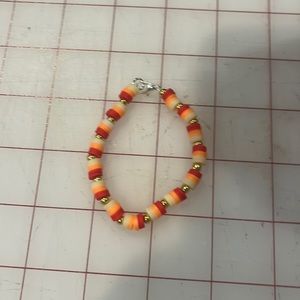 Fire color bracelet